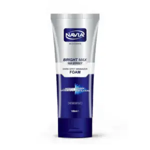 Navia Bright Max 10X Effect Foam – Dark Spot Minimizer Face Wash with Vitamin C (100ml)