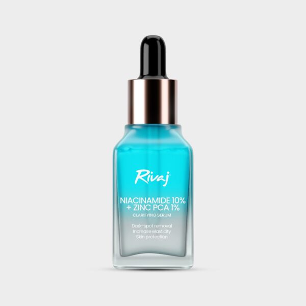 Rivaj Niacinamide 10% + Zinc PCA 1% Clarifying Face Serum 30ml - Image 4