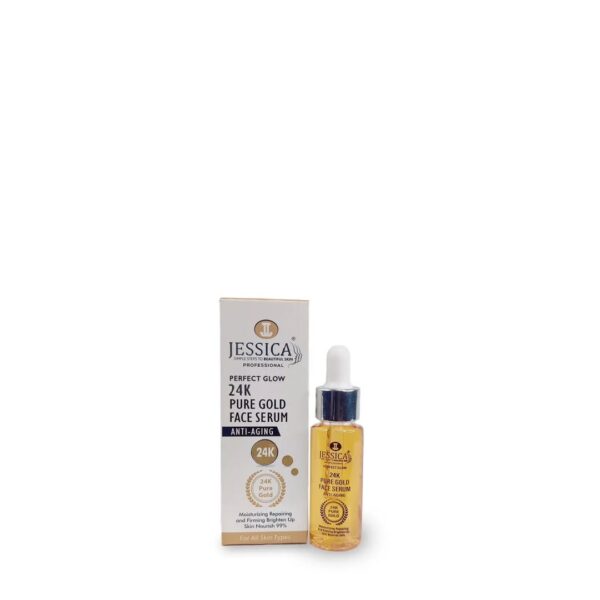 Jessica Perfect Glow 24K Pure Gold Anti-Aging Face Serum – 30ml - Image 4