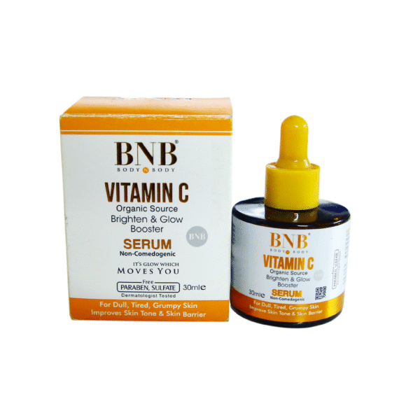 BNB Vitamin C Serum – Organic Source Brighten & Glow Booster – 30ml - Image 3