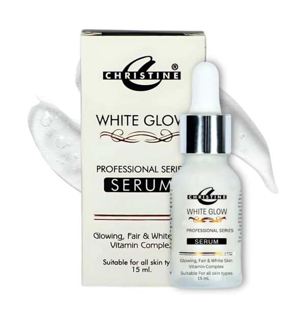Christine White Glow Serum – Professional Series – Vitamin Complex B6 + E – 15ml - Image 6