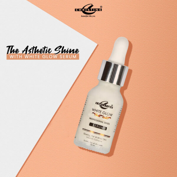 Christine White Glow Serum – Professional Series – Vitamin Complex B6 + E – 15ml - Image 9