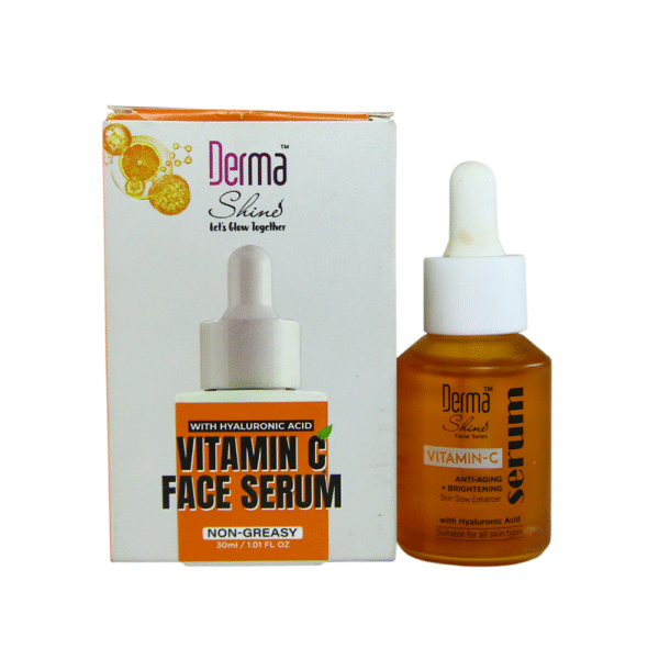Derma Shine Vitamin C Face Serum With Hyaluronic Acid 30ml - Image 3