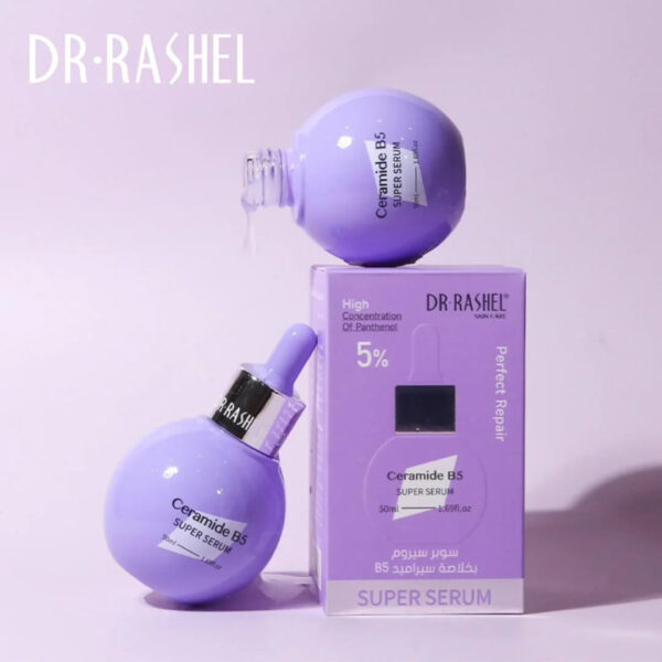 Dr Rashel Ceramide B5 Super Serum – 5% Panthenol | Perfect Repair Hydration Formula – 50ml - Image 3