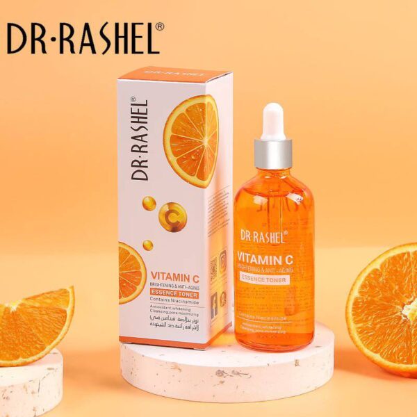 Dr Rashel Vitamin C Brightening & Anti-Aging Serum Combo – Face + Eye – 30ml - Image 8