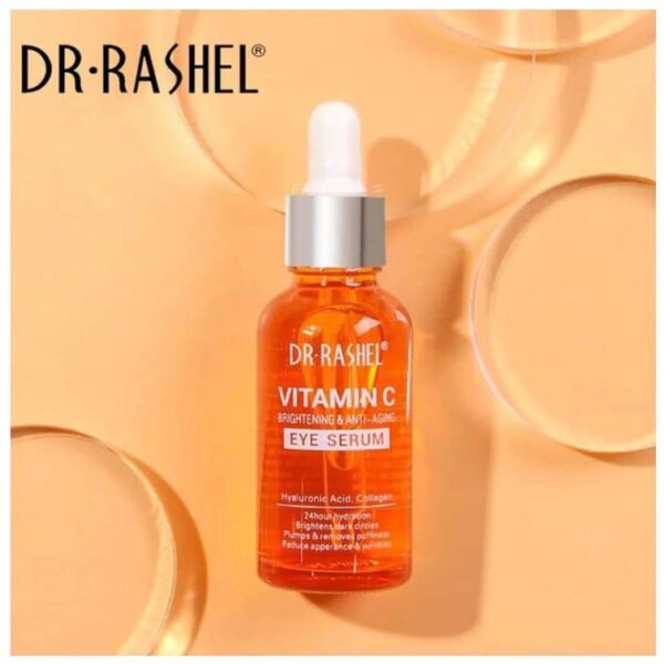 Dr Rashel Vitamin C Brightening & Anti-Aging Serum Combo – Face + Eye – 30ml - Image 23