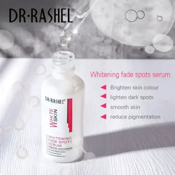 Dr Rashel White Skin Whitening Fade Spots Serum with Arbutin & Niacinamide – 50ml - Image 8