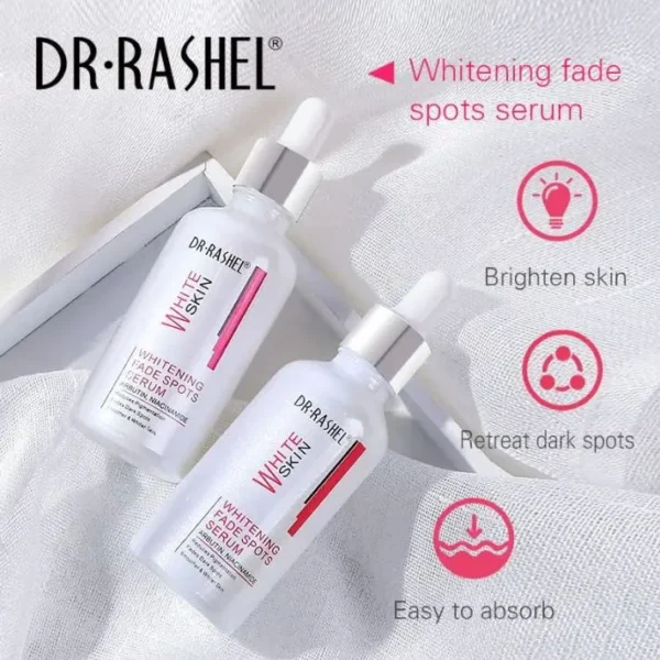 Dr Rashel White Skin Whitening Fade Spots Serum with Arbutin & Niacinamide – 50ml - Image 10