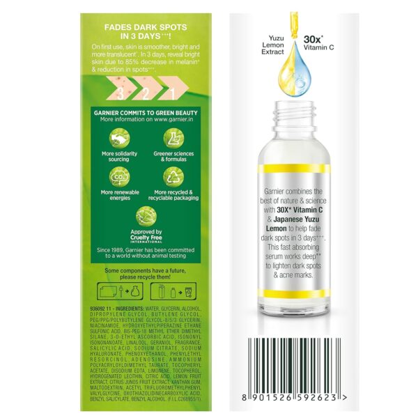 Garnier Bright Complete 30x Vitamin C Serum - 30ml - Image 15