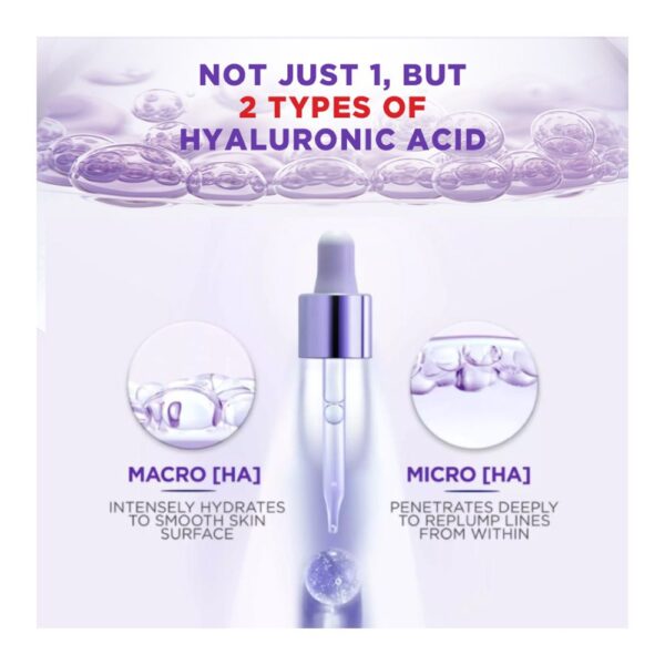L'Oréal Paris Revitalift Filler 1.5% Hyaluronic Acid Plumping Serum – 30ml - Image 6