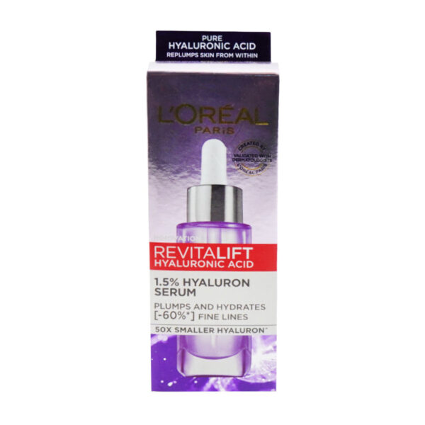 L'Oréal Paris Revitalift Filler 1.5% Hyaluronic Acid Plumping Serum – 30ml - Image 14