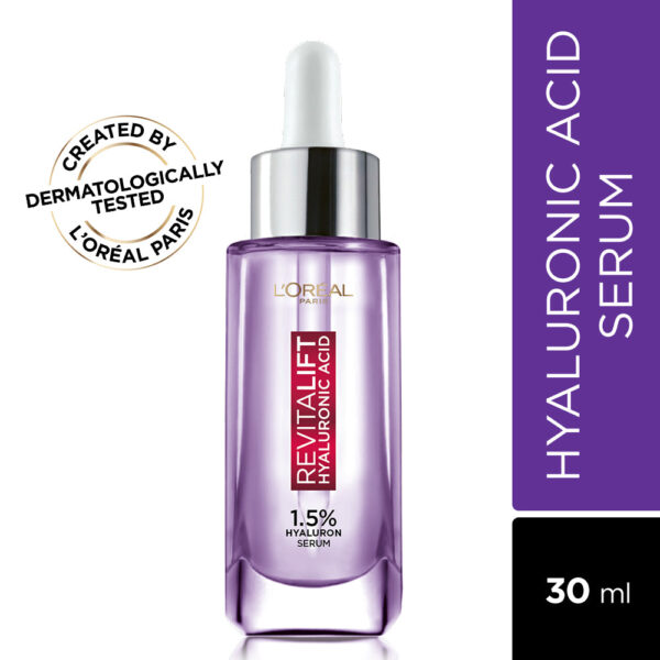 L'Oréal Paris Revitalift Filler 1.5% Hyaluronic Acid Plumping Serum – 30ml - Image 4