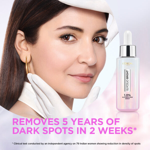 Loreal Paris - Glycolic Bright Instant Glowing Face Serum - 15ml - Image 10