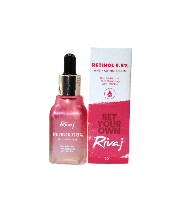 Rivaj Retinol 0.5% Anti-Aging Face Serum 30ml - Image 2
