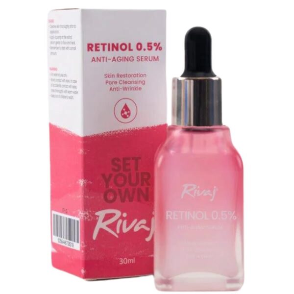Rivaj Retinol 0.5% Anti-Aging Face Serum 30ml - Image 3