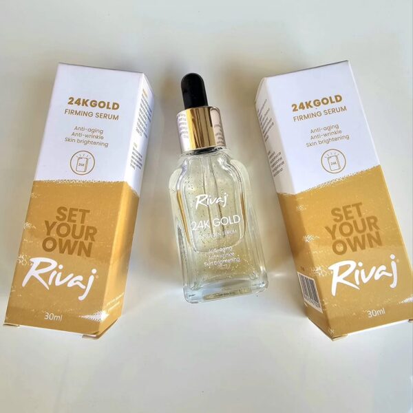 Rivaj 24k Gold Face Serum 30ml - Image 3