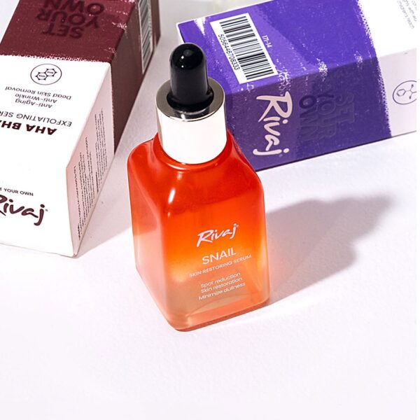 Rivaj Snail Skin Restoring Face Serum 30ml - Image 4