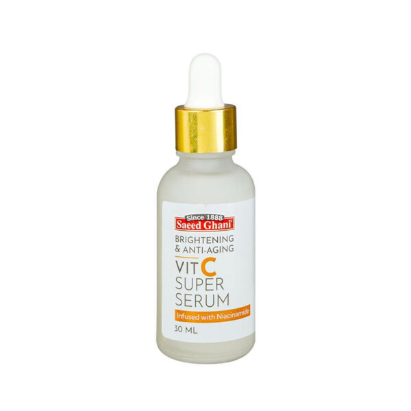 Saeed Ghani Brightening & Anti-Aging Vit C Super Serum with Niacinamide – 30ml
