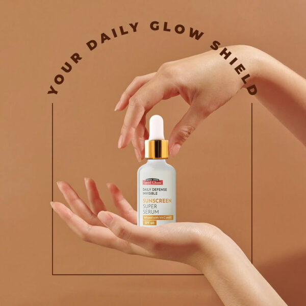 Saeed Ghani Sunscreen Super Serum – SPF 60 Daily Defense Invisible – 30ml (With Vitamin C & E) - Image 9