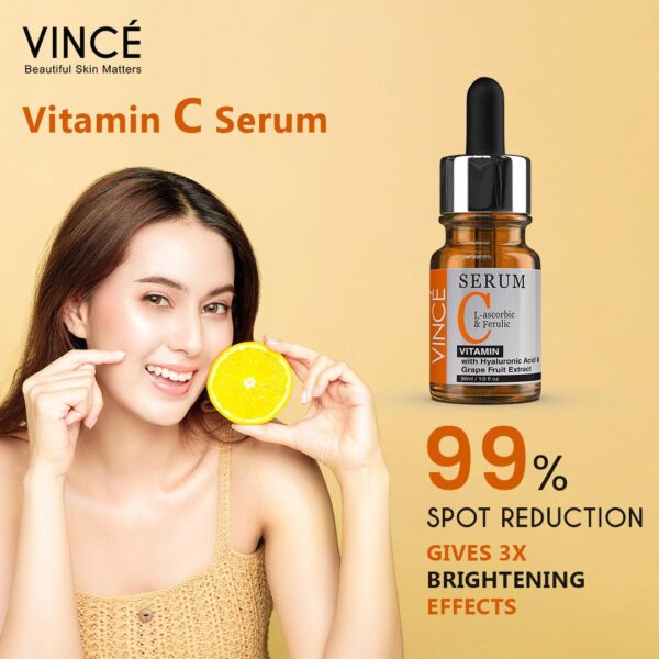 Vince Vitamin C Serum L-ascorbic & Ferulic 30ml - Image 5
