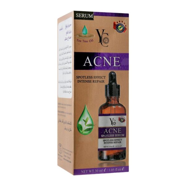 YC Acne Spotless Serum – Intense Repair & Spotless Effect – 30ml - Image 5