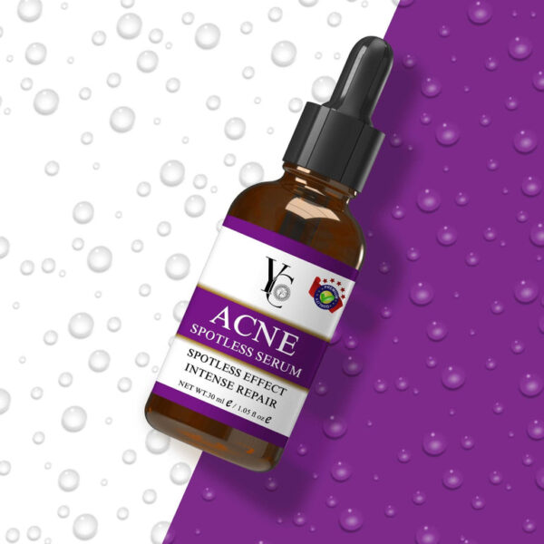 YC Acne Spotless Serum – Intense Repair & Spotless Effect – 30ml - Image 2