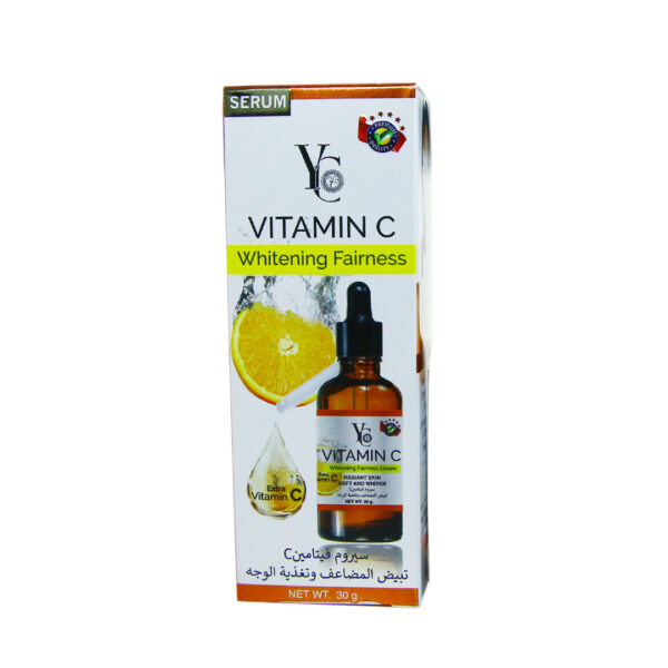YC Vitamin C Whitening Fairness Serum – 30g | Radiant Skin, Soft & Bright Look - Image 3