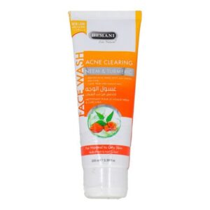 Hemani Acne Clearing Face Wash 100ml – Neem & Turmeric for Oily & Acne-Prone Skin