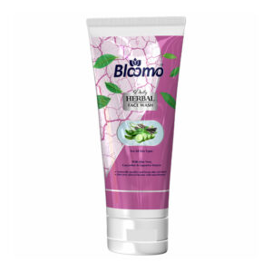 Bloomo Herbal Face Wash 120ml – Aloe Vera, Cucumber & Liquorice for Fresh, Clear Skin