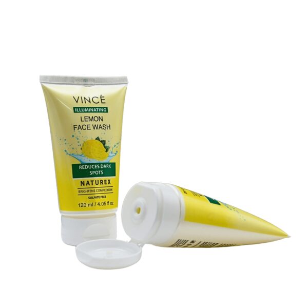 Vincé Lemon Face Wash 120ml – Natural Illuminating Formula to Reduce Dark Spots & Brighten Skin - Image 13