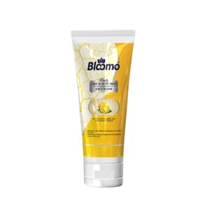 Bloomo Face Wash for Oily & Acne Skin – Lemon + Vitamin E Cleanser for Oil Control & Radiant Glow (100ml)
