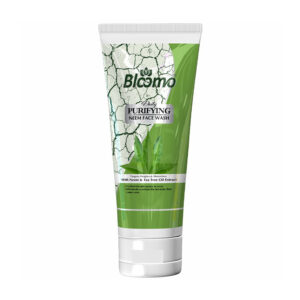 Bloomo Daily Purifying Neem Face Wash – With Tea Tree Oil for Acne, Pimples & Blemish Control – 100ml