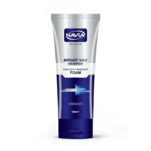 Navia Bright Max 10X Effect Foam – Dark Spot Minimizer Face Wash with Vitamin C (100ml)