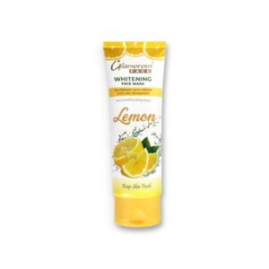 Glamorous Face Lemon Whitening Face Wash 100g – Oil Control, Acne Clear & Fresh Cooling Sensation