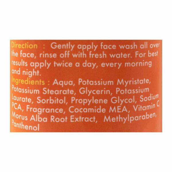 Fiabila Extra Whitening Face Wash 100ml – Herbal Deep Cleansing Formula for All Skin Types - Image 4