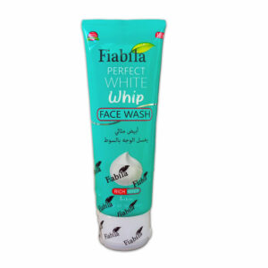 Fiabila Perfect White Whip Face Wash 100ml – Rich Foam Cleanser for Brighter Skin & Dark Spot Reduction