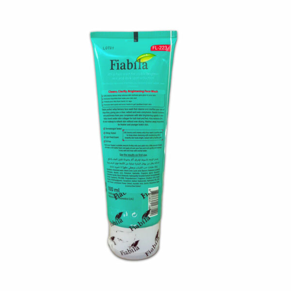 Fiabila Perfect White Whip Face Wash 100ml – Rich Foam Cleanser for Brighter Skin & Dark Spot Reduction - Image 2