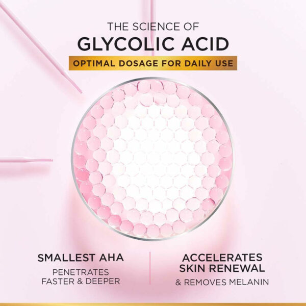 Loreal Paris Glycolic Bright Glowing Daily Cleanser Foam – Exfoliates & Brightens Dull Skin with Glycolic Acid (100ml) - Image 8