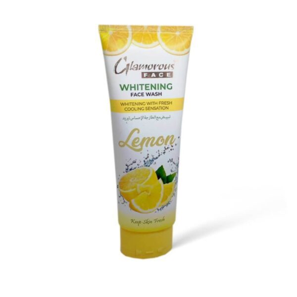 Glamorous Face Lemon Whitening Face Wash 100g – Oil Control, Acne Clear & Fresh Cooling Sensation - Image 5