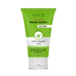 Vince Neem Active Face Wash 120ml – Detoxifying & Sulfate-Free Cleanser for Acne Control