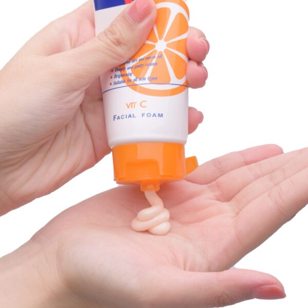 Mistine Acne Clear Vitamin C Facial Foam – Brightening Cleanser for Clear, Radiant Skin - Image 7