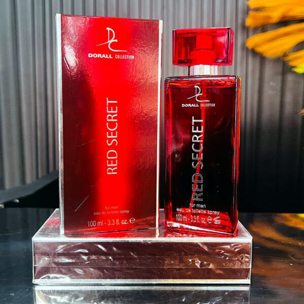 Dorall Collection Red Secret Eau de Toilette Spray for Men – Bold & Long-Lasting Scent (100ml) - Image 9