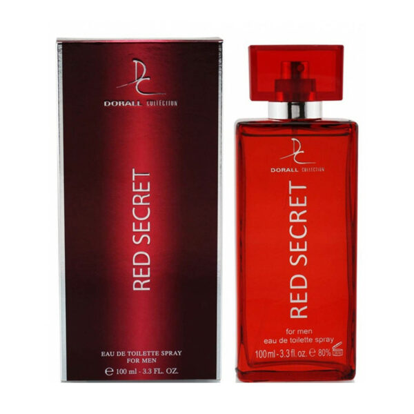 Dorall Collection Red Secret Eau de Toilette Spray for Men – Bold & Long-Lasting Scent (100ml) - Image 8