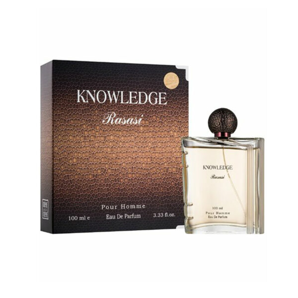 Rasasi Knowledge Pour Homme Eau de Parfume – Bold, Elegant Fragrance for Men (100ml) - Image 2