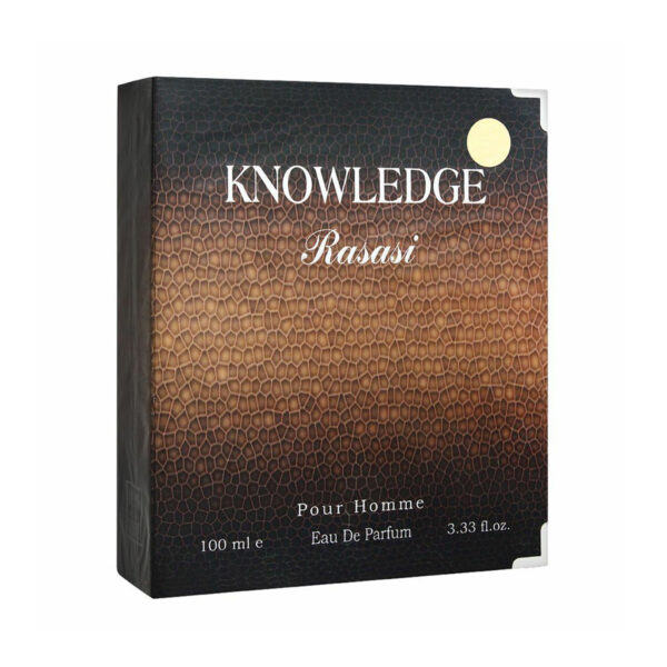 Rasasi Knowledge Pour Homme Eau de Parfume – Bold, Elegant Fragrance for Men (100ml) - Image 6