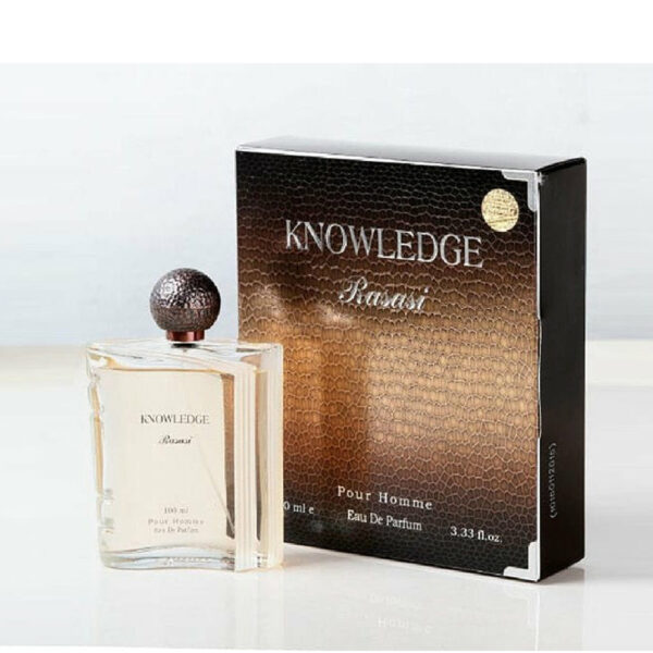 Rasasi Knowledge Pour Homme Eau de Parfume – Bold, Elegant Fragrance for Men (100ml) - Image 9