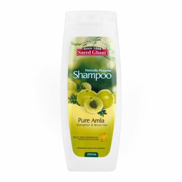 Saeed Ghani Pure Amla Shampoo – Strengthen & Revive Hair – 200ml - Image 2