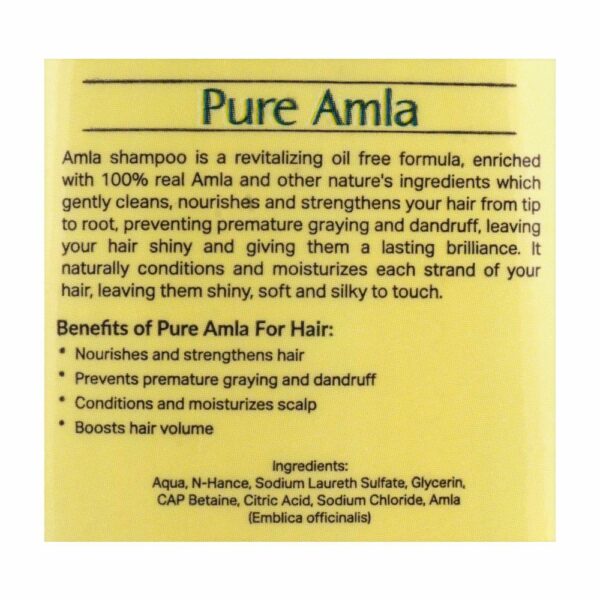 Saeed Ghani Pure Amla Shampoo – Strengthen & Revive Hair – 200ml - Image 4