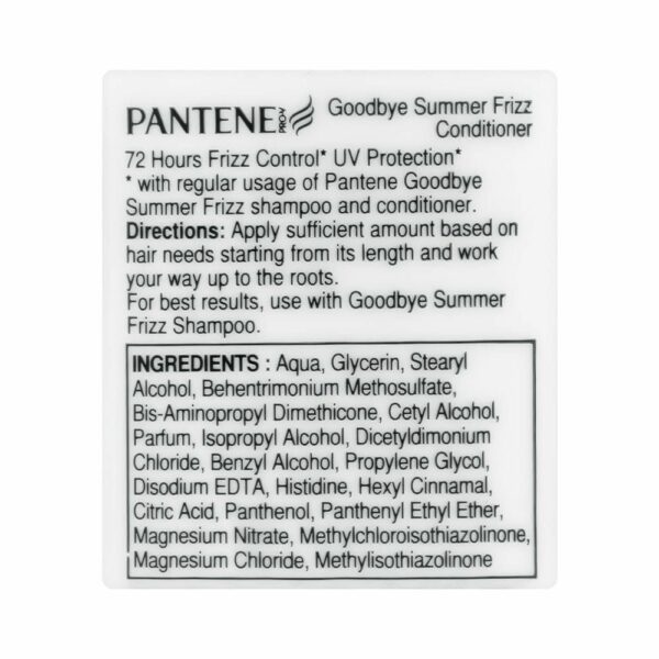 Pantene Pro-V Goodbye Summer Frizz Shampoo – 72HR Frizz Control & UV Protection – 360ml - Image 2