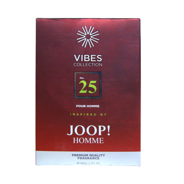 Vibes Collection No. 25 Perfume for Men 100ml – Inspired by Joop Homme - Image 3